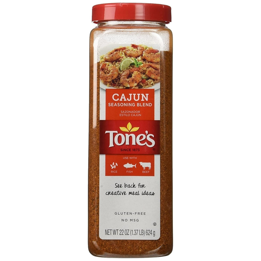 Tones Cajun Seasoning - 22 Ounce shaker Image 1