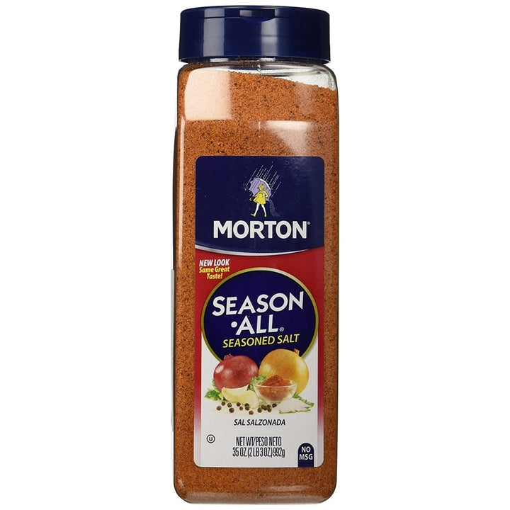 Morton Season-All Seasoned Salt - 35 Ounce Image 1