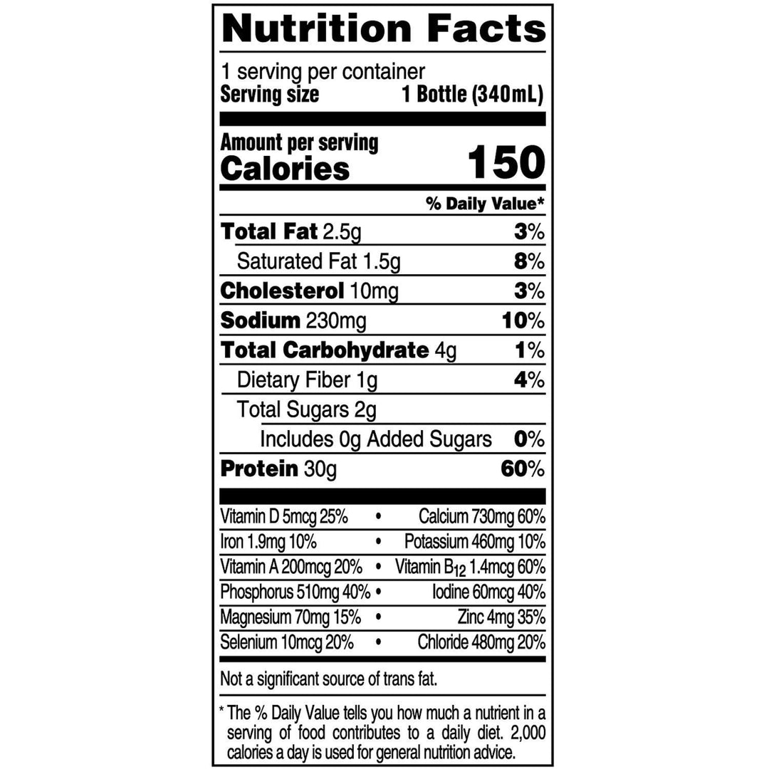 Fairlife Nutrition Plan Chocolate 11.5 Fluid Ounce (12 Pack) Image 4