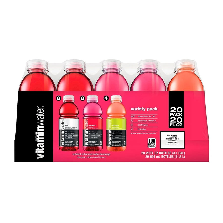 Glaceau Vitamin Water Variety Pack 20 Count Image 1