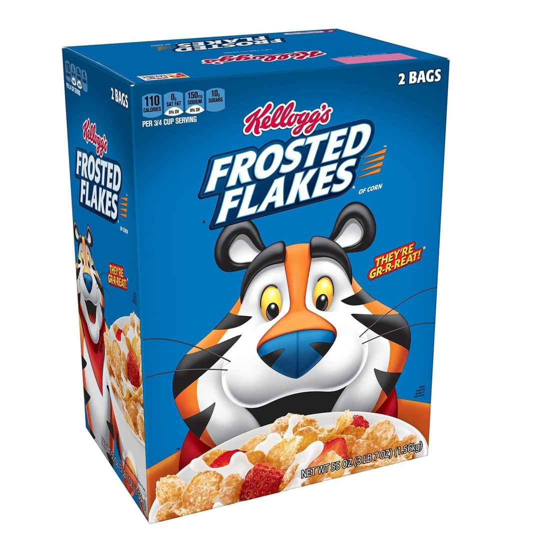 Kelloggs Frosted Flakes Cereal (55 Ounce) Image 1