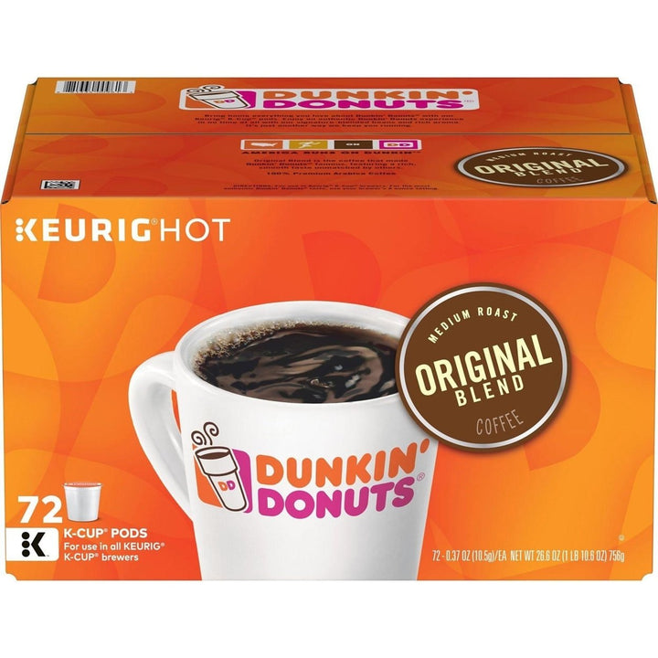 Dunkin Donuts Original Blend K-Cups (72 Count) Image 1