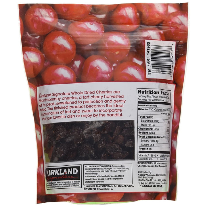 Kirkland Signature Organic Dried Cherries, 20 Ounce Image 2