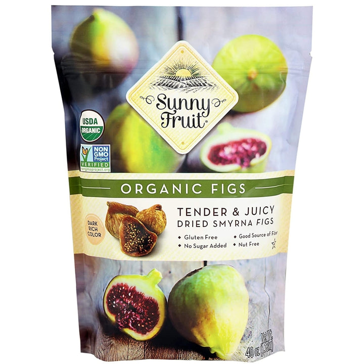 Sunny Fruit Organic Sun-Dried Figs 40 Ounce Image 1