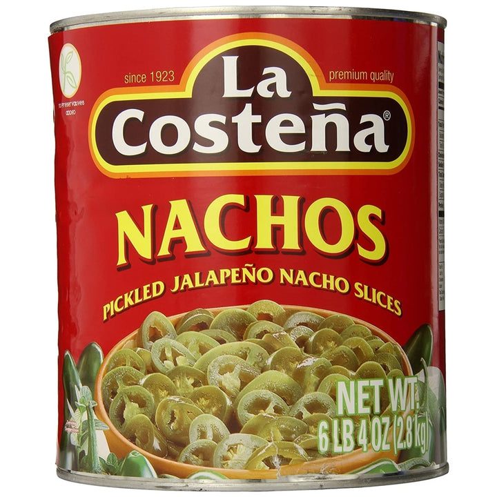 La Costena Pepper Jalapeno Nacho 10 100-Ounce Can Image 1