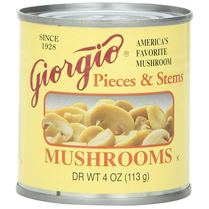 Giorgio Mushroom Pieces and Stems 4 Ounce (Pack of 12) Image 1