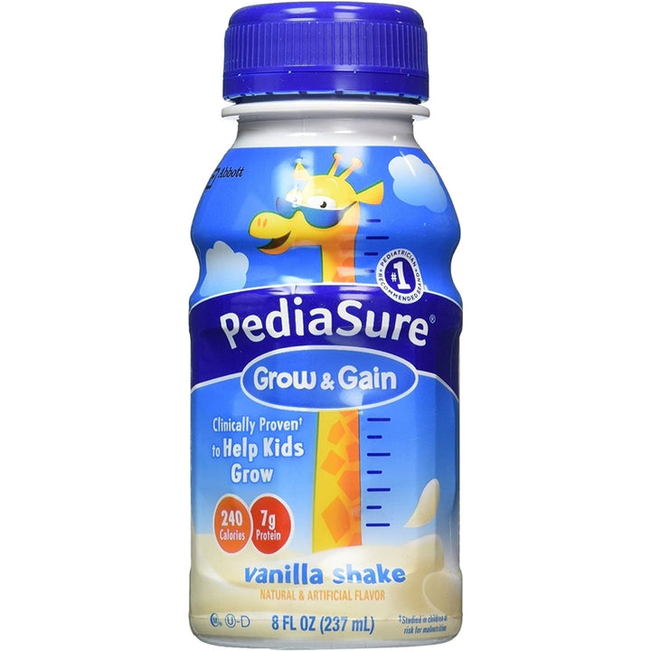 PediaSure Vanilla Shake 8 Ounce bottles (24 Pack) Image 1