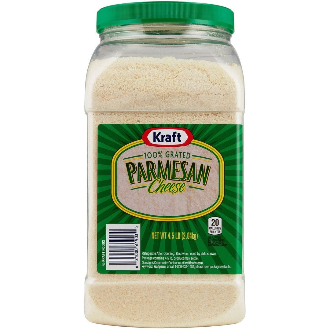 Kraft Grated Parmesan Cheese 4.5 Pound Image 1