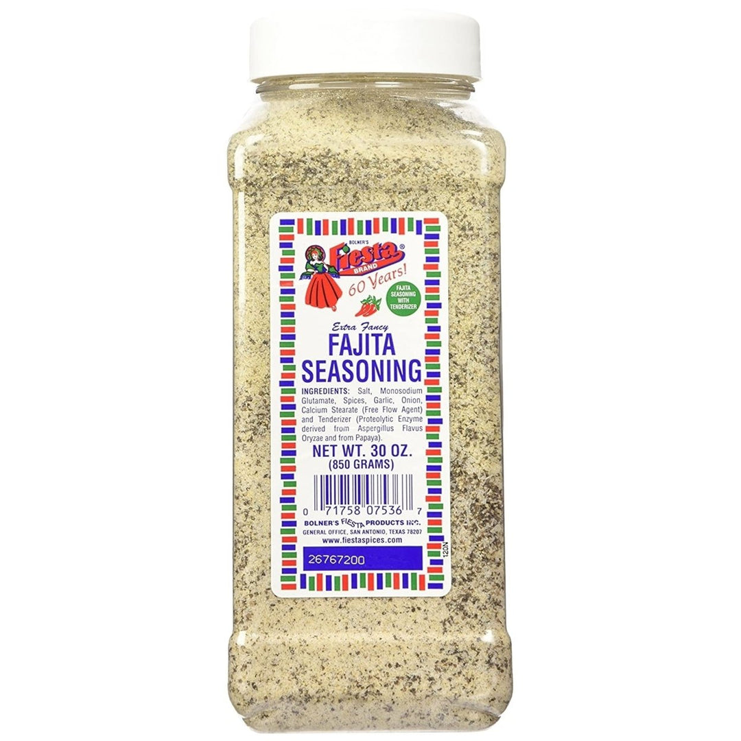 Bolners Fiesta Brand Fajita Seasoning 30 Ounce Image 1