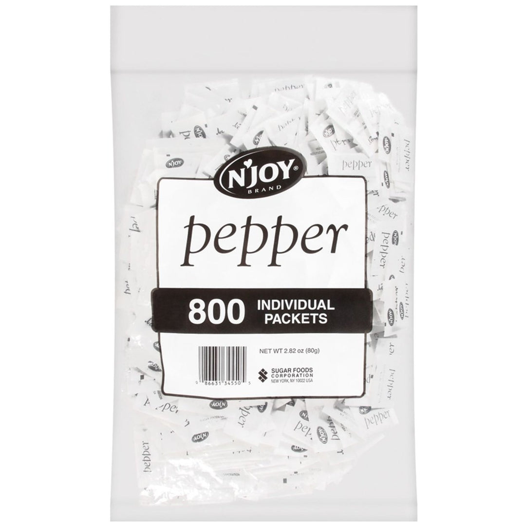 NJOY Pepper - 800 Count/.1g packets Image 1