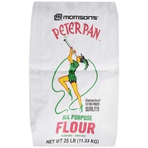 Peter Pan All Purpose Flour - 25 Pounds Image 1