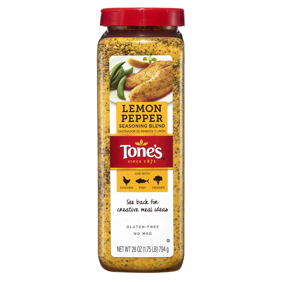 Tones Lemon Pepper Seasoning (28 Ounce) Image 1