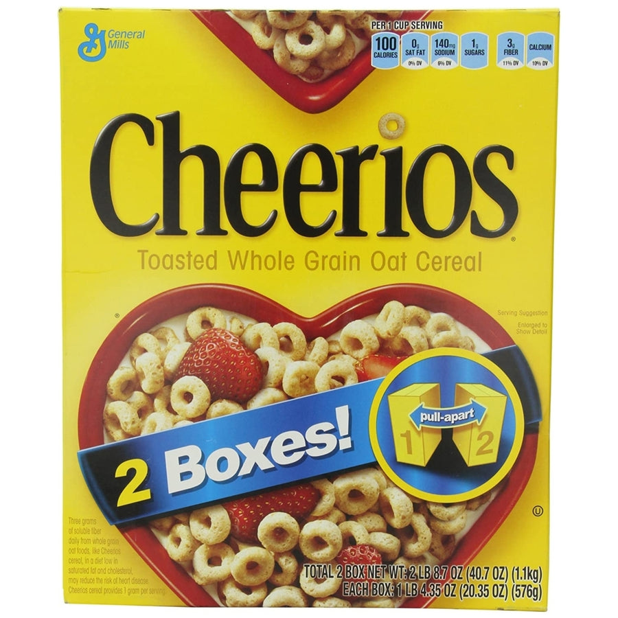 Cheerios - 2 box Pack - 40.7 Ounce Image 1