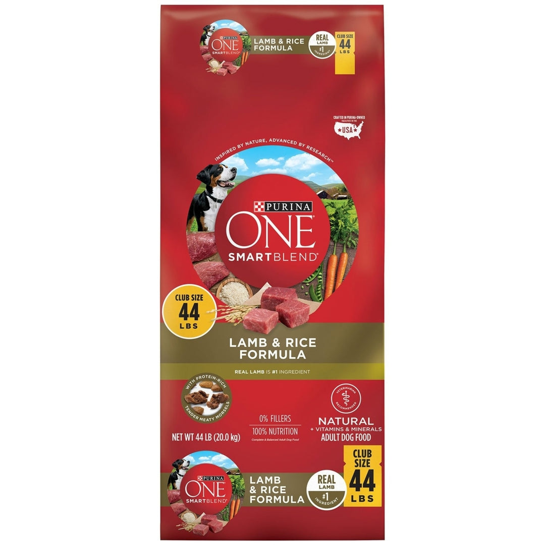 Purina ONE Smartblend Lamb and Rice Formula - 44 Pounds Image 1