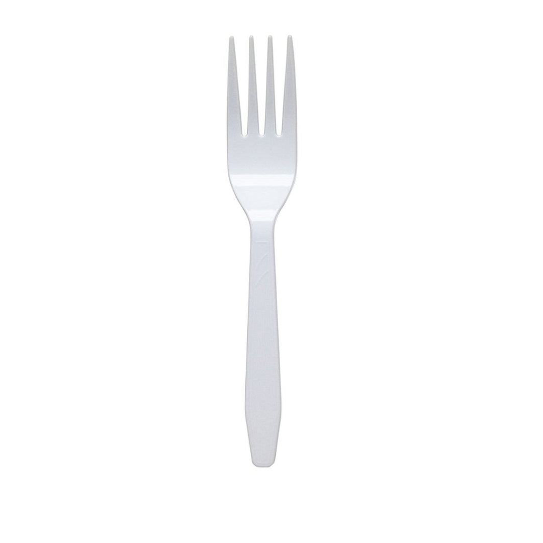 Member's Mark White Plastic Forks (600 Count) Image 3