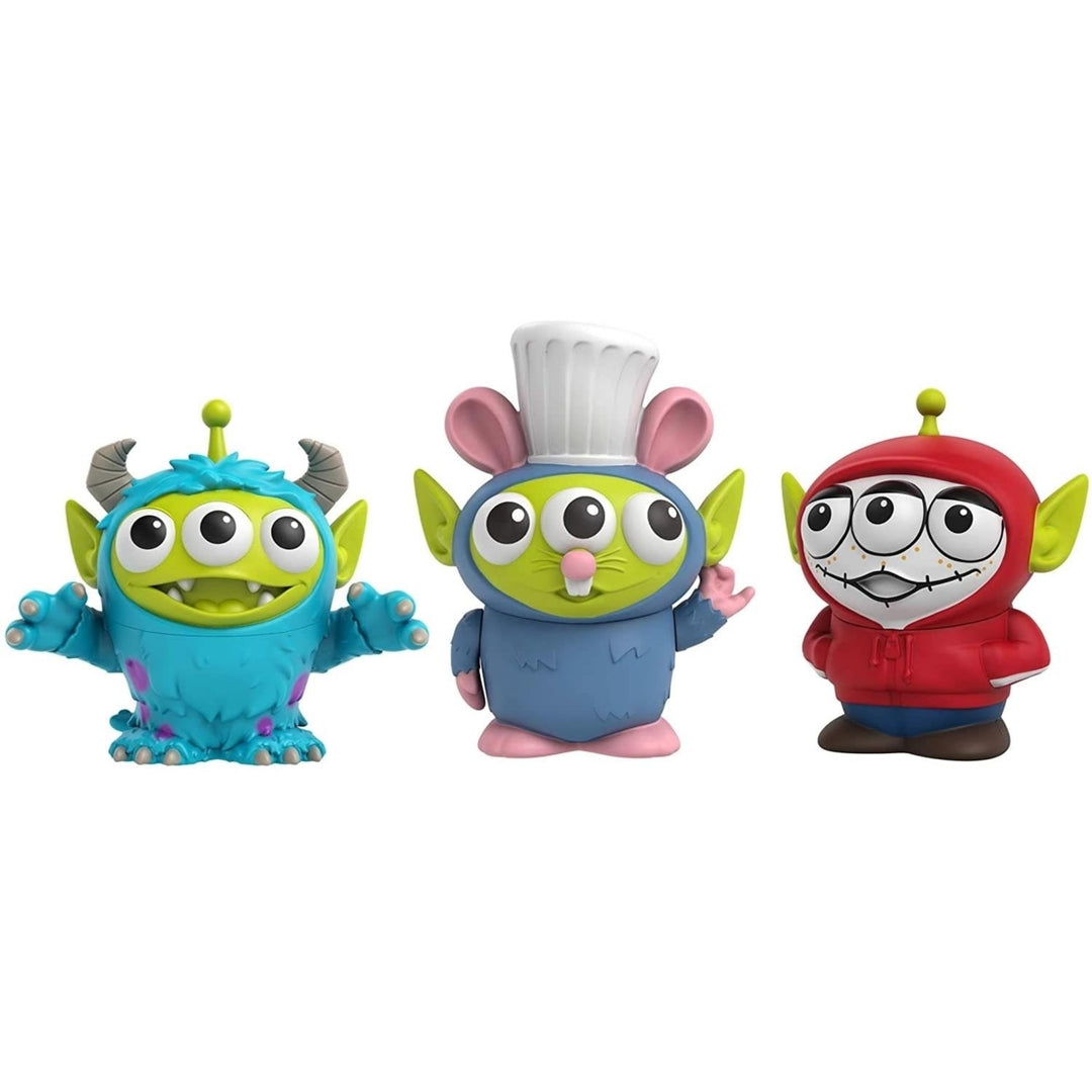 Disney Toy Story Pixar Alien Remix 3-Pack Miguel Sulley Remy Figures Mattel Image 1