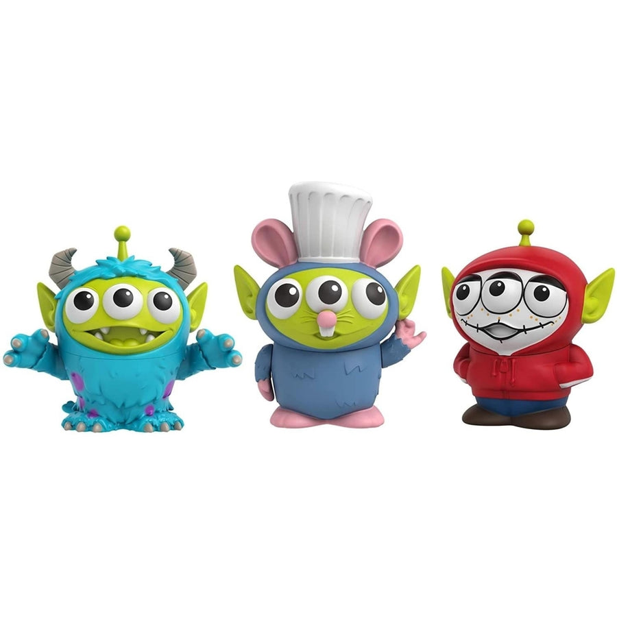 Disney Toy Story Pixar Alien Remix 3-Pack Miguel Sulley Remy Figures Mattel Image 1