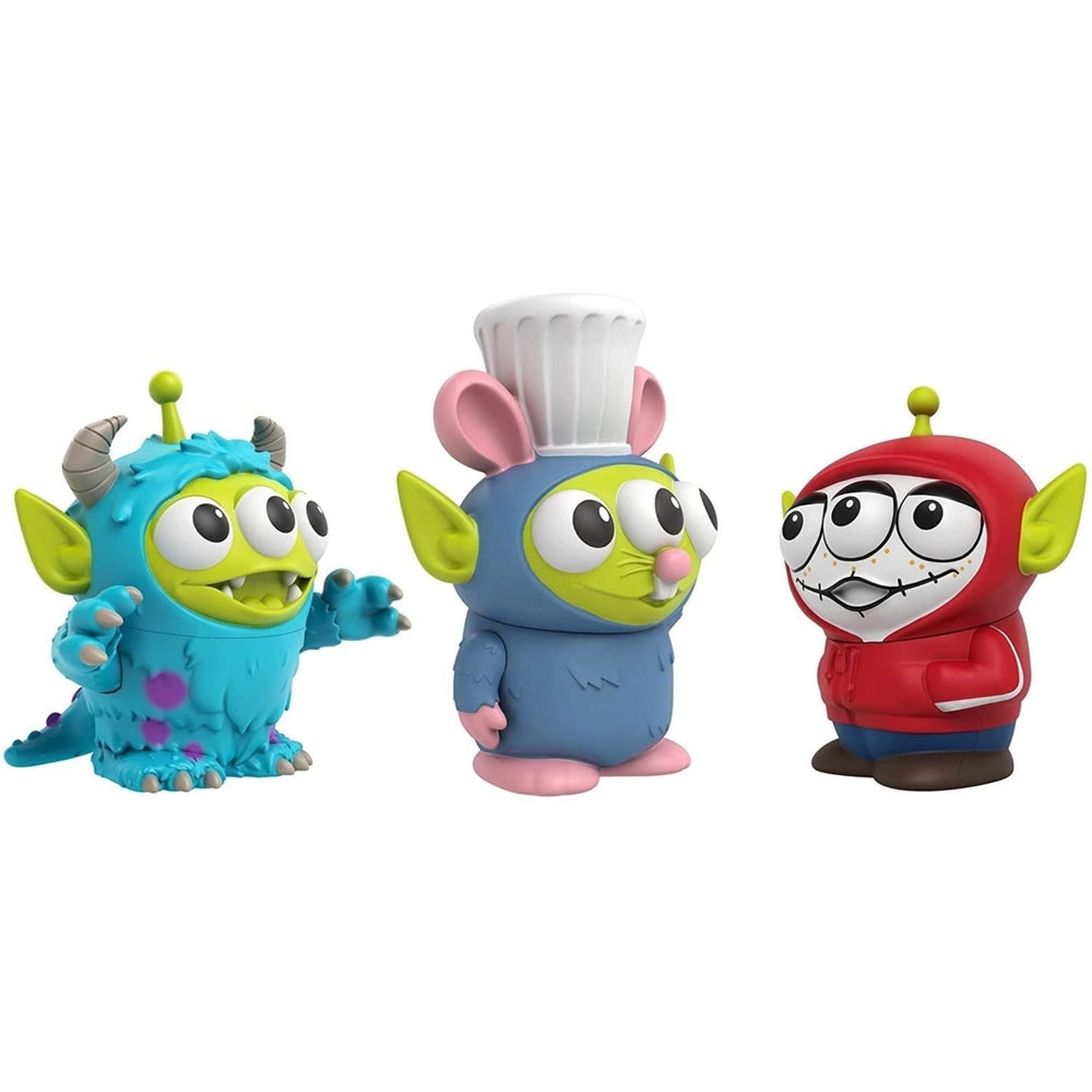 Disney Toy Story Pixar Alien Remix 3-Pack Miguel Sulley Remy Figures Mattel Image 2