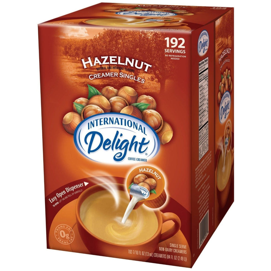 International Delight Hazelnut Coffee Creamer Singles - 192 Count Image 1