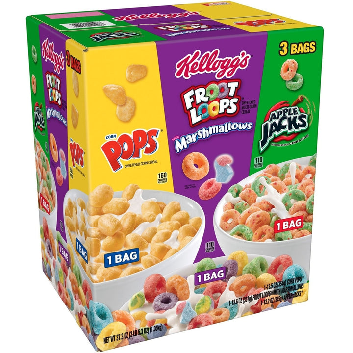 Kelloggs Kids Variety Pack (37.3 Ounce) Image 1