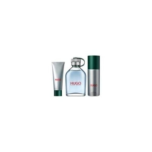 HUGO BOSS GREEN 3PC SET: 4.2OZ EDT SP By HUGO BOSS For GEL Image 1