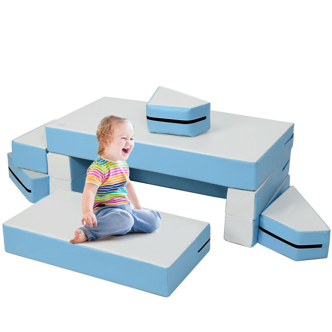 4-in-1 Crawl Climb Foam Shapes Playset Softzone Toy Kids Toddler Preschoolers Image 1