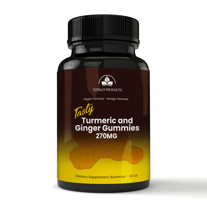 Totally Products Turmeric Ginger Gummies C3 Complex 60 Count Antioxidant Support Image 1