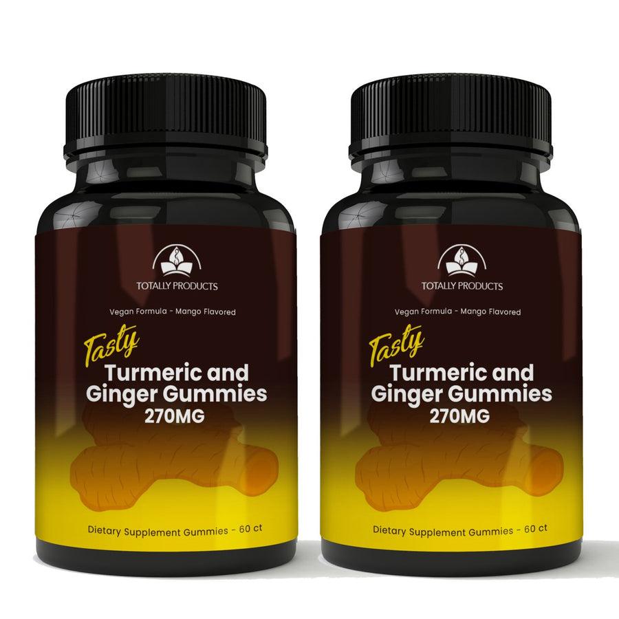 Totally Products Turmeric Ginger Gummies with C3 Complex 120 Count Antioxidants Image 1