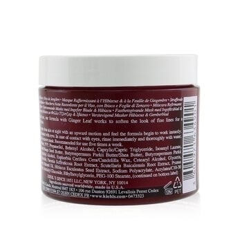 Kiehls Ginger Leaf and Hibiscus Firming Mask 100ml/3.4oz Image 3