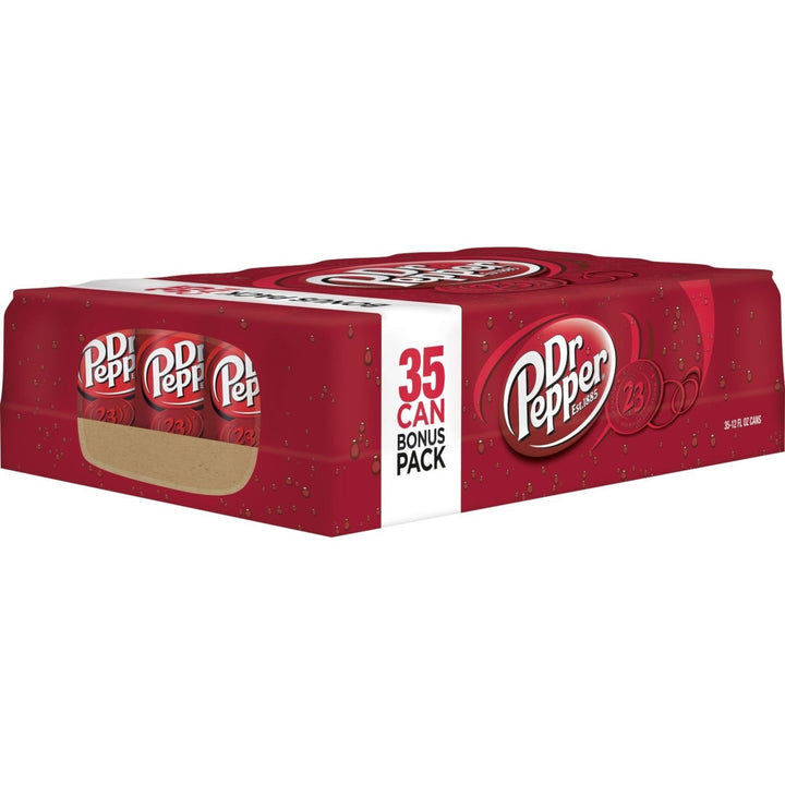 Dr Pepper Cans, 12 Fluid Ounce (35 Pack) Image 2