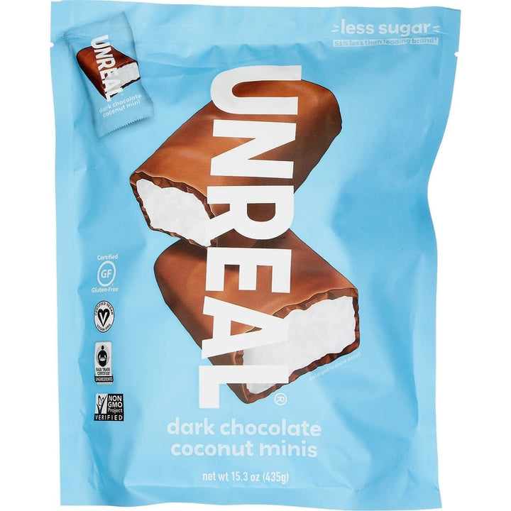 Unreal Dark Chocolate Coconut Minis 15.3 Ounce Image 1