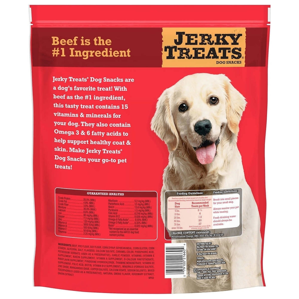 Jerky Treats American Beef Dog Snacks60 Ounce Image 2