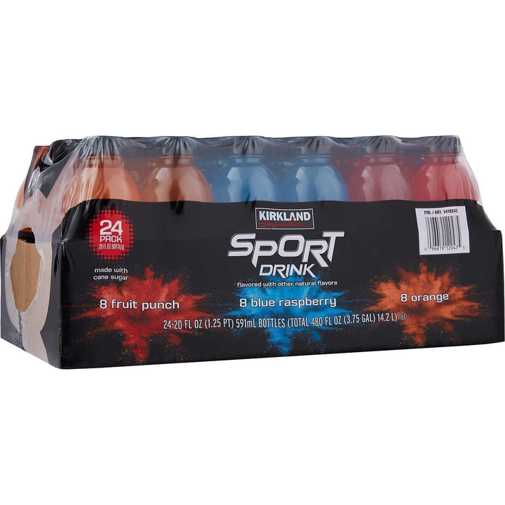 Kirkland Signature Sports Drink Variety 20 Ounce (24 Count) Image 1