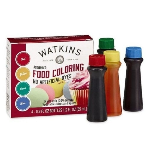 Watkins Assorted Food Coloring Image 1