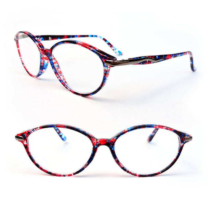 Cat Eye Colorful Tortoise Hipster Womens Reading Glasses Image 1