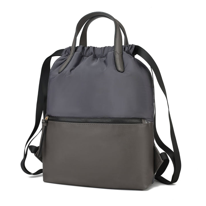 MKF Collection Lexi Shoulder Bag Multi-Compartment Packable Backpack by Mia K. Image 3