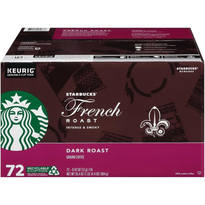 Starbucks Dark French Roast K-Cup 72 Count Image 2