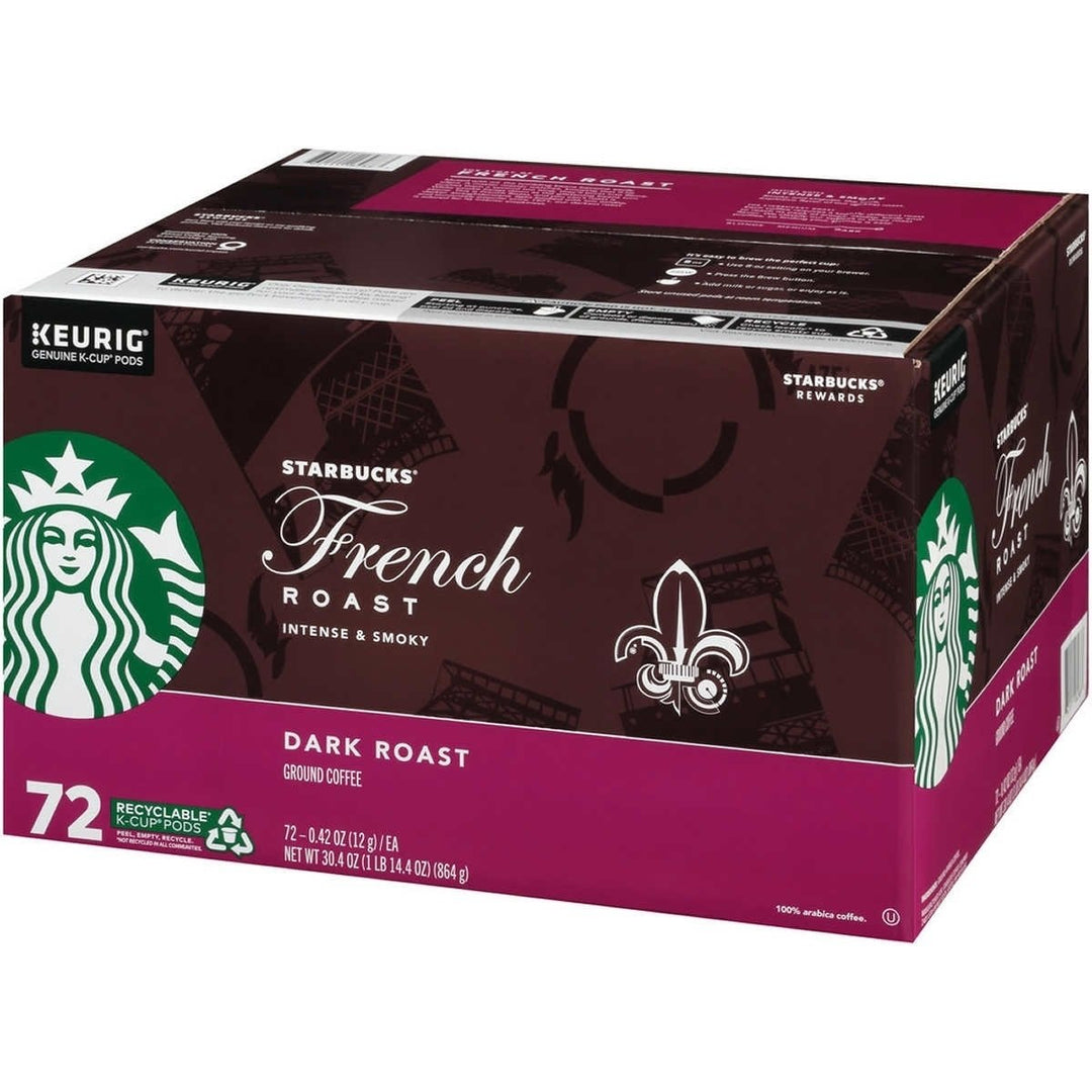 Starbucks Dark French Roast K-Cup, 72 Count Image 3