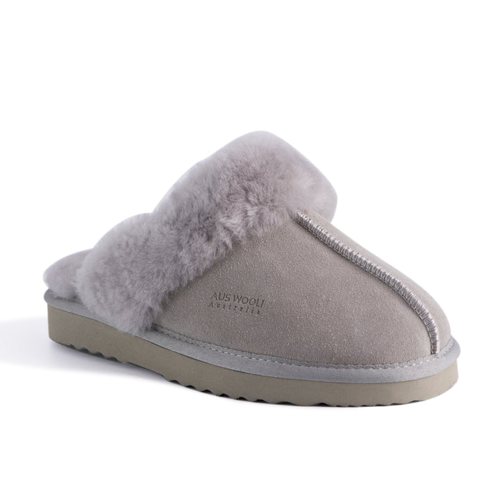 Aus Wooli Australia Water-Resistant Unisex Genuine Australian Sheepskin Wool Slippers Image 7