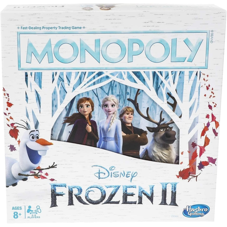 Monopoly Disney Frozen 2 Edition Elsas Ice Power Board Game Journey Hasbro Image 1