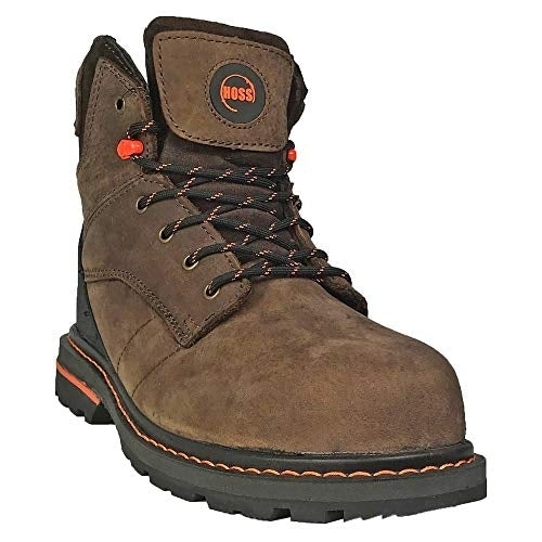 HOSS Carson 6 Inch Brown Boots B - 60413 Stylish Durable Comfortable Footwear Image 1