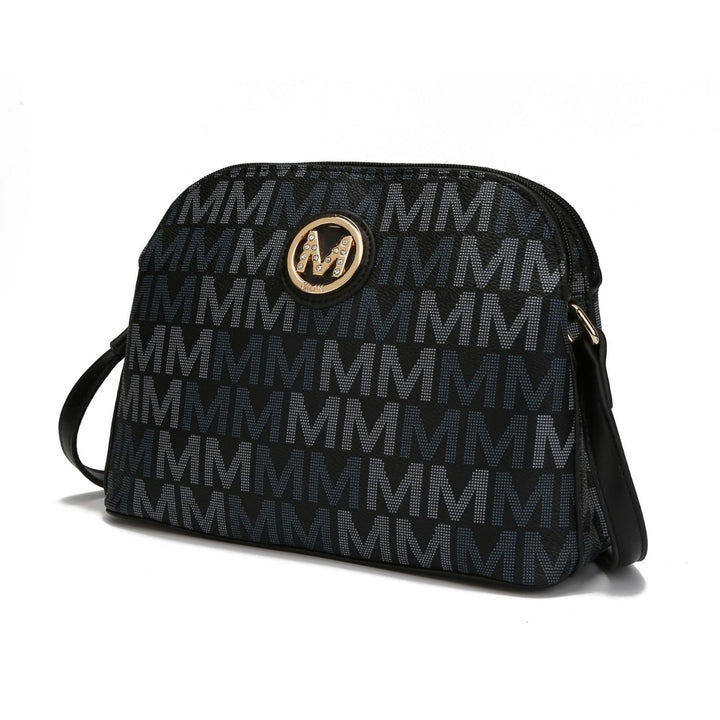 MKF Collection Niecy Signature Crossbody Bag Vegan Leather Handbag by Mia K. Image 3