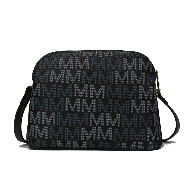 MKF Collection Niecy Signature Crossbody Bag Vegan Leather Handbag by Mia K. Image 6