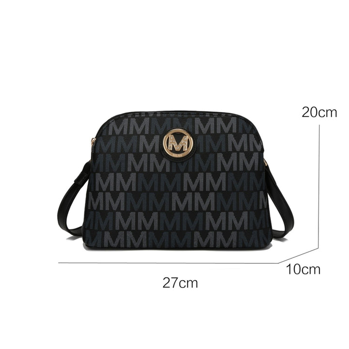 MKF Collection Niecy M Signature Crossbody Handbag by Mia K. Image 10