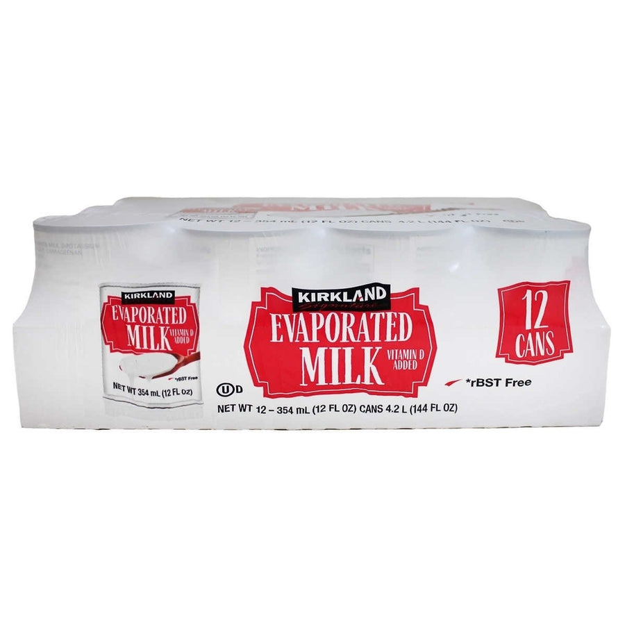 Kirkland Signature Evaporated Milk 12 Fluid Ounce (12 Count) Image 1