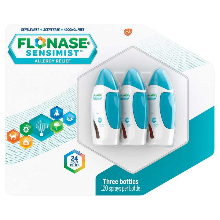 Flonase Sensimist Allergy Relief 3 Bottles Image 1