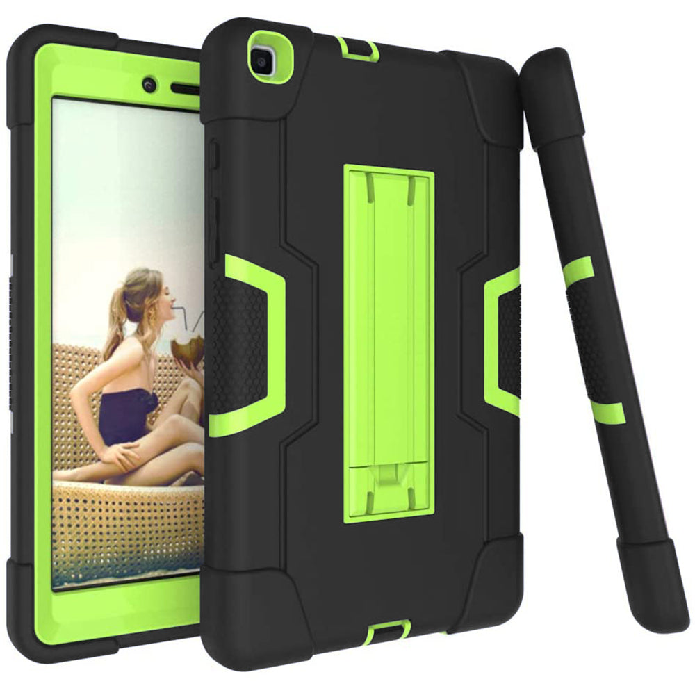 For Samsung Galaxy Tab A 8.0 2019 / T290 / T295 Dual layer Shockproof Heavy Duty Kickstand Tablet Hard Case Cover Image 9