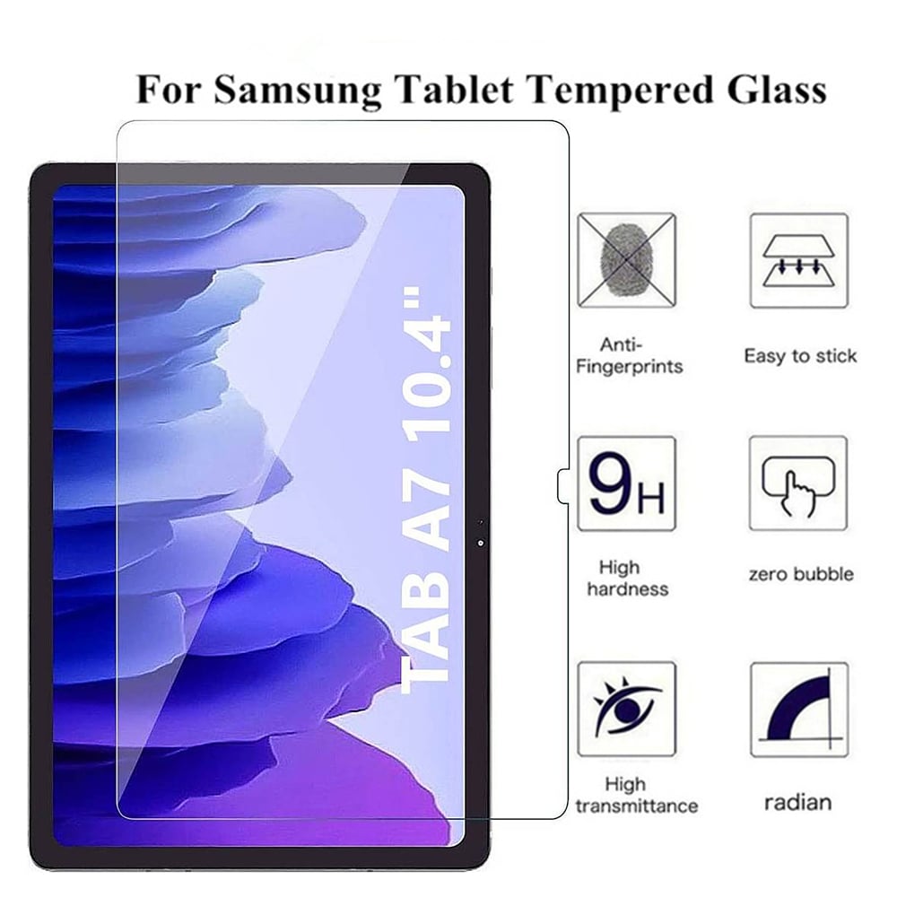 Samsung Galaxy Tab A7 10.4 Tempered Glass Screen Protector SM-T500 T505 T507 Image 4