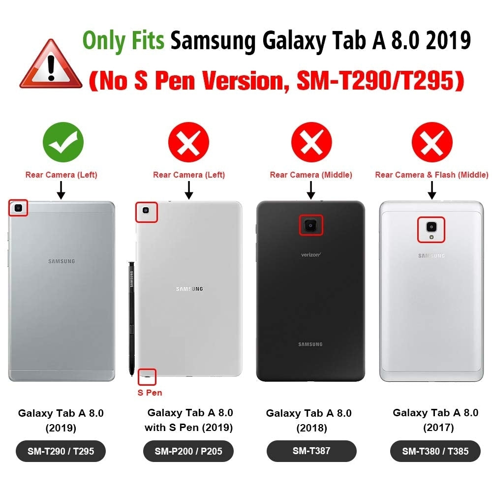 Samsung Galaxy Tab A 8.0 2019 T290 T295 Tempered Glass Screen Protector Image 6