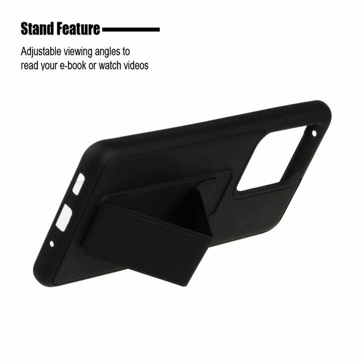 For Apple iPhone 12 Pro / iPhone 12 6.1 inch Multi-Functional Kickstand Car Support Wrist Strap Protective Case Cover Image 4